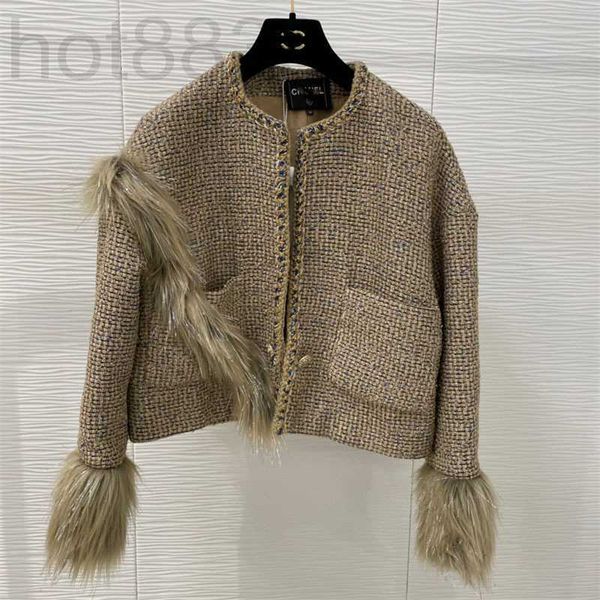 women's jackets designer spring summer new style celebrity elegant round neck fashion splicing woven short coat women f107, Black;brown
women's jackets designer spring summer new style celebrity elegant round neck fashion splicing woven short coat women f107, Black;brown