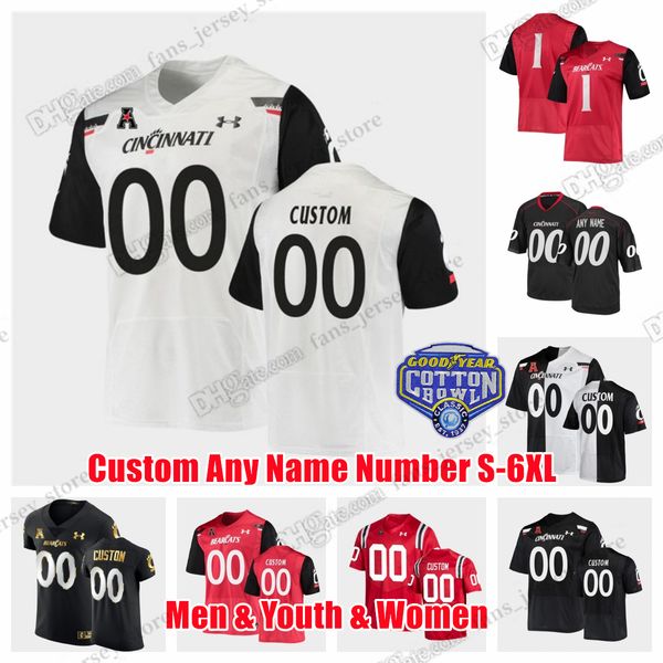 s-6xl custom cincinnati bearcats football sauce gardner desmond ridder jersey jerome ford alec pierce tyler scott joel dublanko deshawn pace, Black
s-6xl custom cincinnati bearcats football sauce gardner desmond ridder jersey jerome ford alec pierce tyler scott joel dublanko deshawn pace, Black