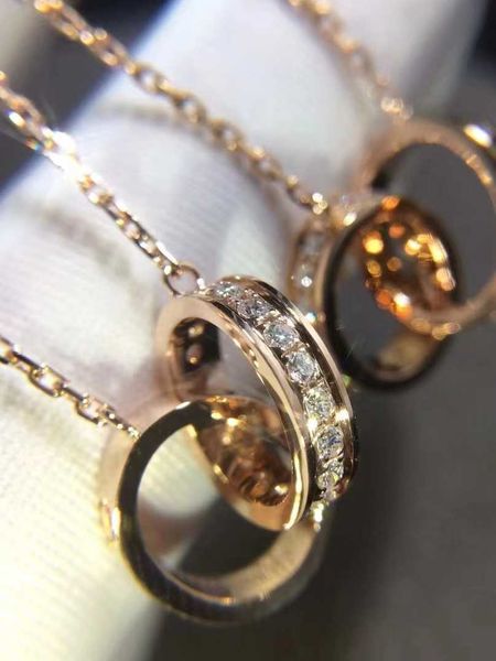 selling funds double ring necklace for women's light luxury and popular design summer 18k rose gold mesh red same love sterling silver
selling funds double ring necklace for women's light luxury and popular design summer 18k rose gold mesh red same love sterling silver