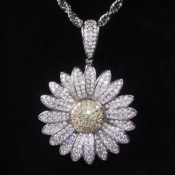 fashion sunflower little daisy full diamond necklace 925 sterling silver inlaid zircon pendant live cross border necklace new style
fashion sunflower little daisy full diamond necklace 925 sterling silver inlaid zircon pendant live cross border necklace new style