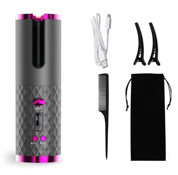 4000mah fully automatic charging portable curling iron smart wireless auto curler for travel multiple styles available
4000mah fully automatic charging portable curling iron smart wireless auto curler for travel multiple styles available