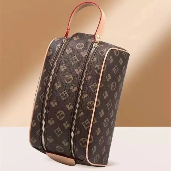 double zipper men travelling toilet bag designer women wash large capacity cosmetic bags
double zipper men travelling toilet bag designer women wash large capacity cosmetic bags
