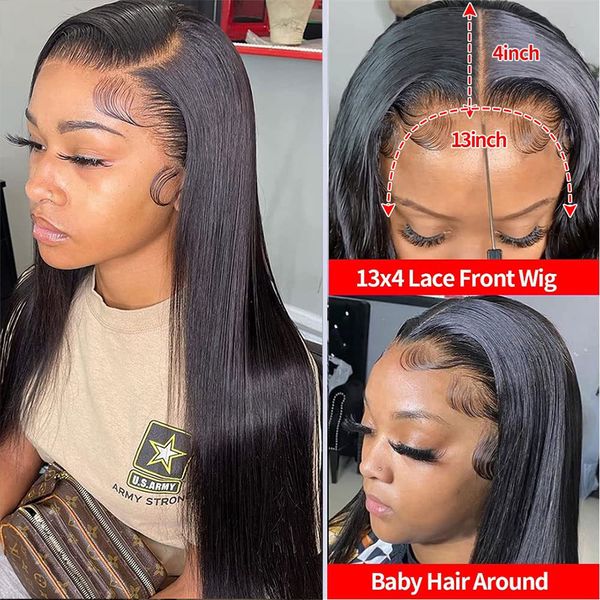 36 30 inch human hair lace frontal wig 13x4 13x6 lace front wigs for women brazilian straight transparent 4x4 lace closure wig, Black;brown
36 30 inch human hair lace frontal wig 13x4 13x6 lace front wigs for women brazilian straight transparent 4x4 lace closure wig, Black;brown