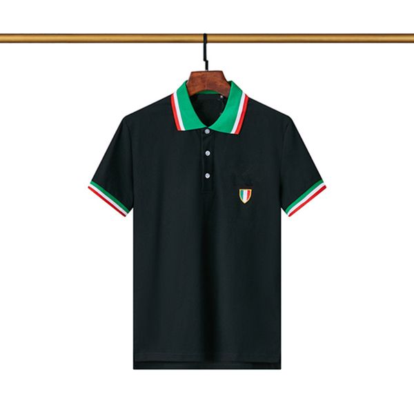 designer men's polo black and white embroidered letter short sleeve men's fashion printed short sleeve summer casual cotton polo s, White;black
designer men's polo black and white embroidered letter short sleeve men's fashion printed short sleeve summer casual cotton polo s, White;black