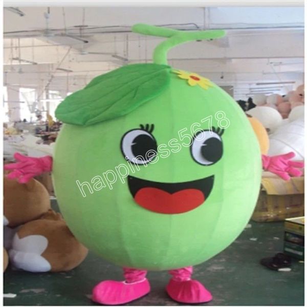 green melon mascot costume customization theme fancy dress ad apparel festival dress, Red;yellow
green melon mascot costume customization theme fancy dress ad apparel festival dress, Red;yellow