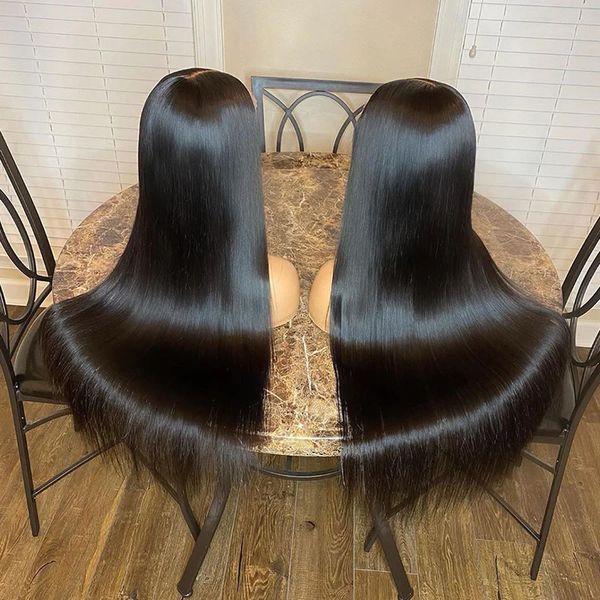 13x6 30 inch straight lace front wig human hair wigs for women 13x4 lace frontal wig pre plucked natural hair wig, Black;brown
13x6 30 inch straight lace front wig human hair wigs for women 13x4 lace frontal wig pre plucked natural hair wig, Black;brown