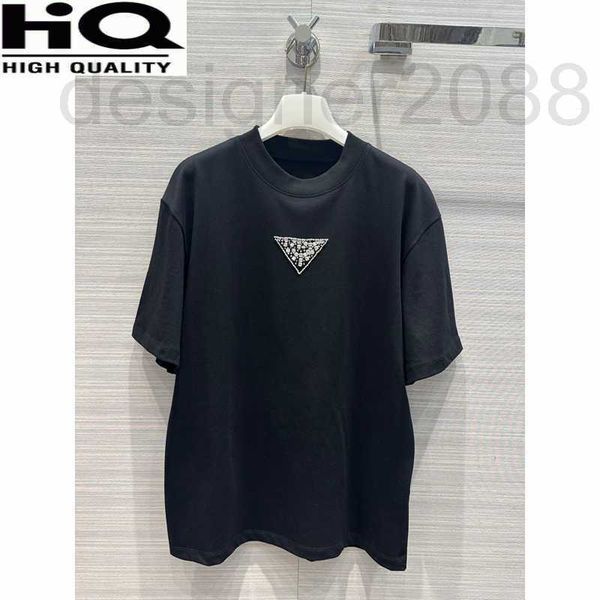 women's t-shirt designer 2 women black / white temperament round neck short sleeve letter rhinestone diamonds loose 14s2
women's t-shirt designer 2 women black / white temperament round neck short sleeve letter rhinestone diamonds loose 14s2