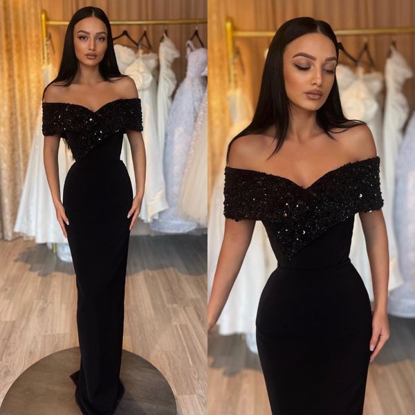 elegant black prom dresses sequins off shoulder sleeveless party evening gowns sheath formal long special occasion dress
elegant black prom dresses sequins off shoulder sleeveless party evening gowns sheath formal long special occasion dress