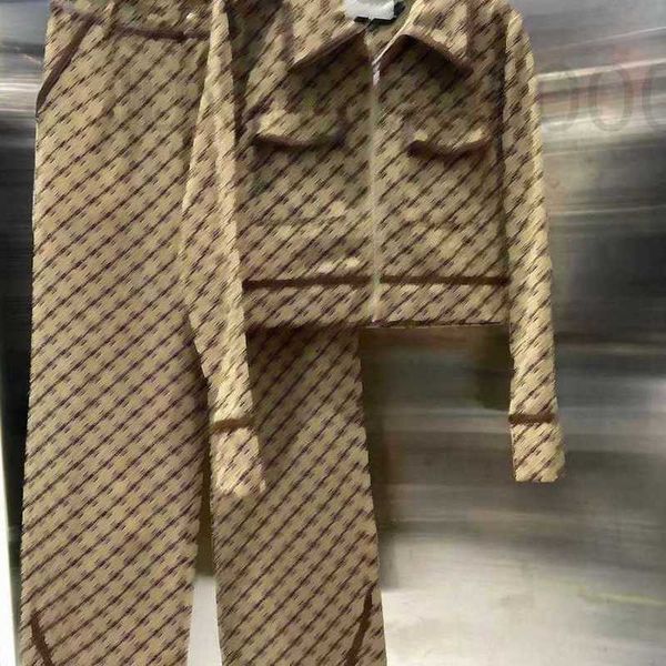 women's two piece pants designer brand women jacket trousers set new style classic alphabet jacquard fashion suit womens clothing htrp, White
women's two piece pants designer brand women jacket trousers set new style classic alphabet jacquard fashion suit womens clothing htrp, White