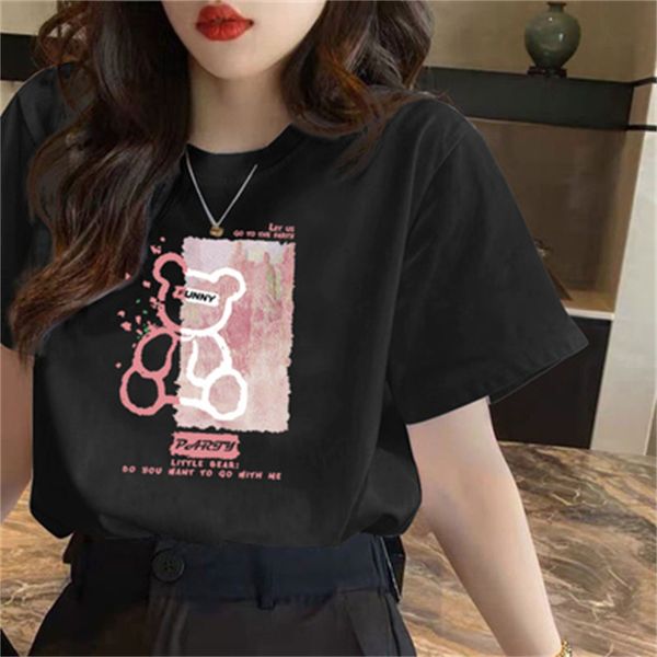 women's t-shirt short sleeves tshirt designer t shirt lady hoodie letters printed cotton tee anine bing summer fashion women cresw neck, White;black
women's t-shirt short sleeves tshirt designer t shirt lady hoodie letters printed cotton tee anine bing summer fashion women cresw neck, White;black