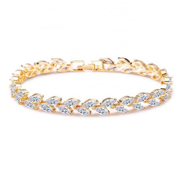 rakol bp061 luxury new design cubic zircon crystal tennis chain bracelet accessories women jewelry, Silver
rakol bp061 luxury new design cubic zircon crystal tennis chain bracelet accessories women jewelry, Silver