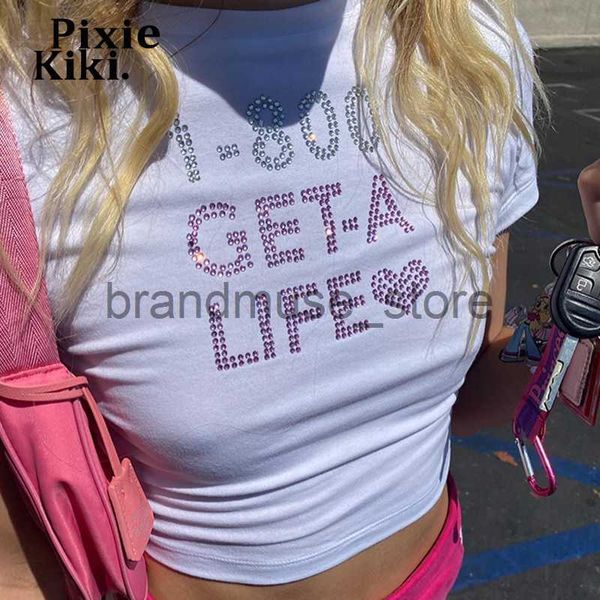 women's t-shirt pixiekiki letter rhinestone baby tee y2k clothes 2000s summer white short sleeve crop girls graphic t shirts p95-ba10 j
women's t-shirt pixiekiki letter rhinestone baby tee y2k clothes 2000s summer white short sleeve crop girls graphic t shirts p95-ba10 j