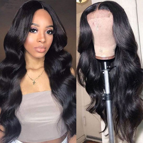 new design wavy body wave lace front 13x4 transparent lace frontal wigs for black women brazilian body front human hair wig, Black;brown
new design wavy body wave lace front 13x4 transparent lace frontal wigs for black women brazilian body front human hair wig, Black;brown
