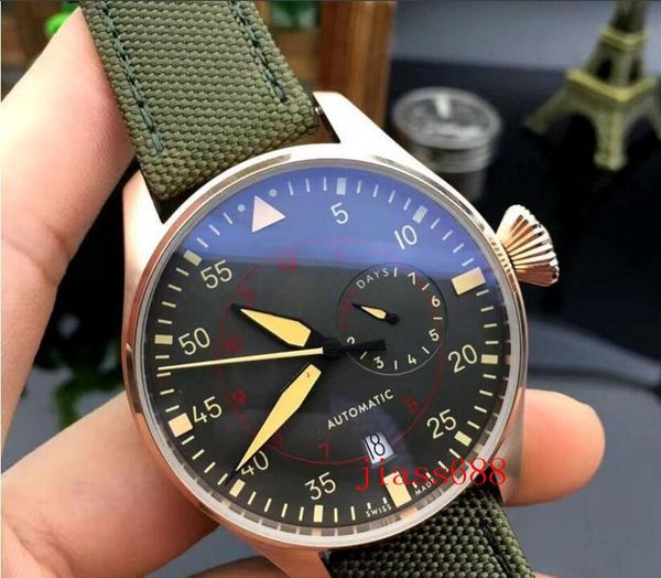 u1 grade aaa luxury designer watch new men automatic mechanical big classic pilot watches 46mm le prince sapphire black leather wristwatches, Slivery;golden
u1 grade aaa luxury designer watch new men automatic mechanical big classic pilot watches 46mm le prince sapphire black leather wristwatches, Slivery;golden