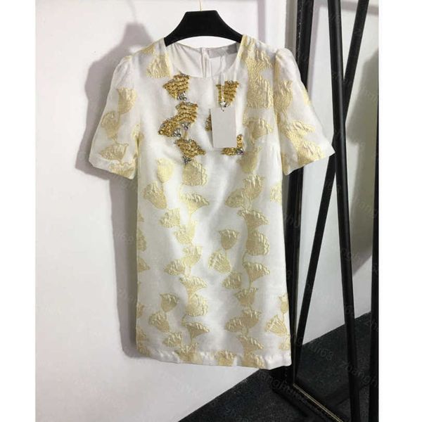 23ss summer dresses women dress womens designer clothing heavy sequin studded beaded flower sparkly silk blend round neck short-sleeved dres, Black;gray
23ss summer dresses women dress womens designer clothing heavy sequin studded beaded flower sparkly silk blend round neck short-sleeved dres, Black;gray