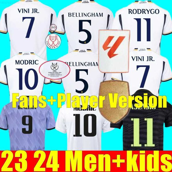 22 23 24 fans player version soccer jerseys benzema rodrgo bellingham 2023 2024 vini jr football shirt real madrids camiseta de futbol men k, White;black
22 23 24 fans player version soccer jerseys benzema rodrgo bellingham 2023 2024 vini jr football shirt real madrids camiseta de futbol men k, White;black