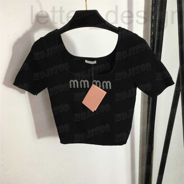 women's plus size t-shirt designer letter rhinestone knits t shirts for women short sleeve knitting hoodie fashion slim tank oc96, Black
women's plus size t-shirt designer letter rhinestone knits t shirts for women short sleeve knitting hoodie fashion slim tank oc96, Black