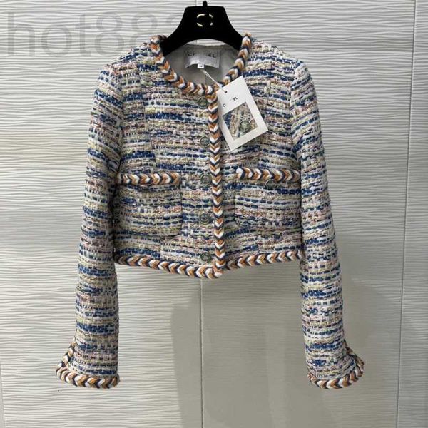 women's jackets designer early spring new style colorful woven wool tweed temperament slim fit short coat girl zy2u, Black;brown
women's jackets designer early spring new style colorful woven wool tweed temperament slim fit short coat girl zy2u, Black;brown