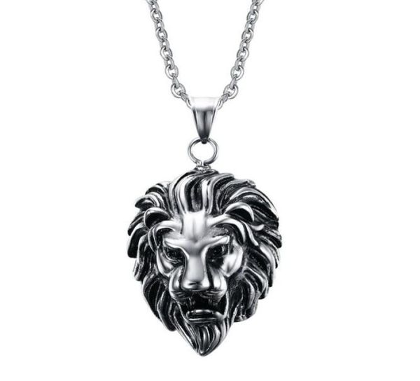 men039s vintage big bold lion pendant necklace for men animal stainless steel silver black pendant choker bike jewelry 24 inch9951460
men039s vintage big bold lion pendant necklace for men animal stainless steel silver black pendant choker bike jewelry 24 inch9951460