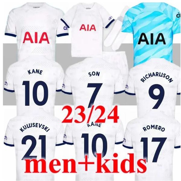 23 24 kane son kulusevski perisic soccer jerseys tottenham richarlison hojbjerg colorful 2023 2024 lucas dele football kit shirt bryan men k, Black
23 24 kane son kulusevski perisic soccer jerseys tottenham richarlison hojbjerg colorful 2023 2024 lucas dele football kit shirt bryan men k, Black