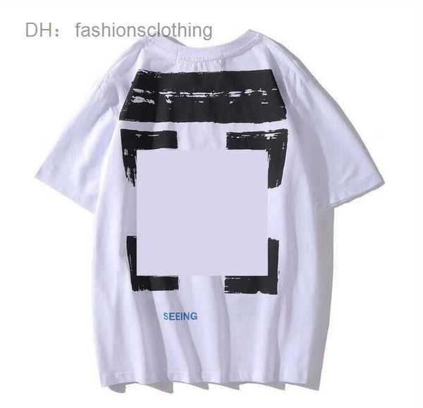 men's fashion sports t-shirts designer offs white luxury cotton loose casual summer short sleeves oil painting black back 5 oqfr, White;black 
men's fashion sports t-shirts designer offs white luxury cotton loose casual summer short sleeves oil painting black back 5 oqfr, White;black