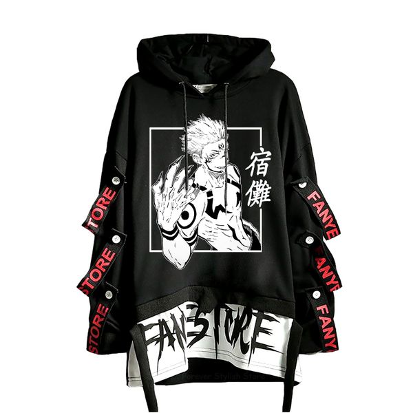 anime gojo satoru sweatshirt ribbons letter print hoodies printed hoodies long sleeve sweatshirts jujutsu kaisen clothing male, Black
anime gojo satoru sweatshirt ribbons letter print hoodies printed hoodies long sleeve sweatshirts jujutsu kaisen clothing male, Black