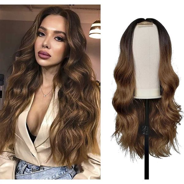 nxy hair wigs 14 30inch synthetic lace wig brown for women long nature body wavy heat resistant daily use 150% density 230619, Black
nxy hair wigs 14 30inch synthetic lace wig brown for women long nature body wavy heat resistant daily use 150% density 230619, Black