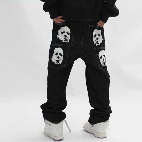 jeans with print baggy men skeleton pants y2k hip hop black vintage streetwear men's denim, Blue
jeans with print baggy men skeleton pants y2k hip hop black vintage streetwear men's denim, Blue