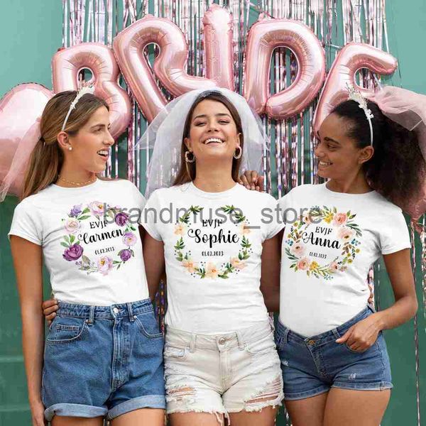 women's t-shirt personalised evjf team bride t-shirt bachelorette party graphic tees custom name bridesmaid t shirt evjf wedding engage, White
women's t-shirt personalised evjf team bride t-shirt bachelorette party graphic tees custom name bridesmaid t shirt evjf wedding engage, White