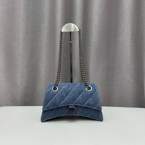 denim bag designer chain bag women's chain shoulder bag quilted purse crossbody bag handbag parisian brand classic unique signature arc
denim bag designer chain bag women's chain shoulder bag quilted purse crossbody bag handbag parisian brand classic unique signature arc