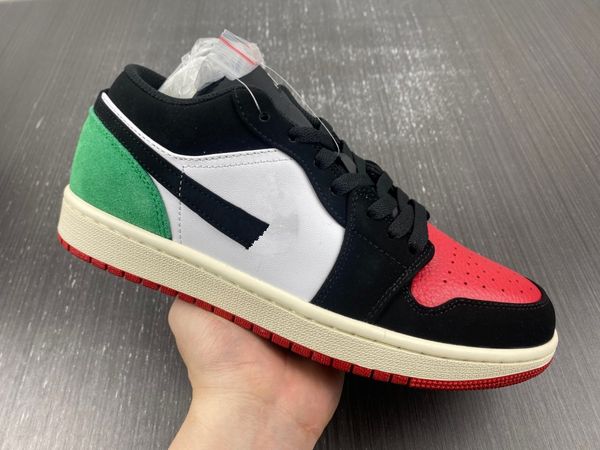 2023 latest 1s low quai 54 basketball shoes 1 white black-university red-classic green-sail outdoor running shoe streetwear with boxes
2023 latest 1s low quai 54 basketball shoes 1 white black-university red-classic green-sail outdoor running shoe streetwear with boxes