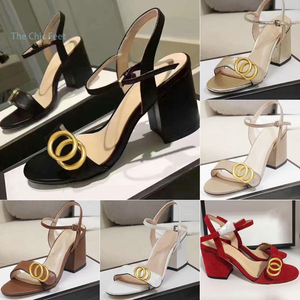 classic high heeled sandals designer shoes fashion 100% leather women dance shoe heels suede lady metal belt buckle thick heel woman shoes l, Black
classic high heeled sandals designer shoes fashion 100% leather women dance shoe heels suede lady metal belt buckle thick heel woman shoes l, Black