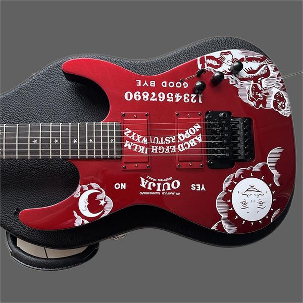 classic metal red ltd electric guitar, active pickup system, 24-tone guitar, professional performance, 58
classic metal red ltd electric guitar, active pickup system, 24-tone guitar, professional performance, 58