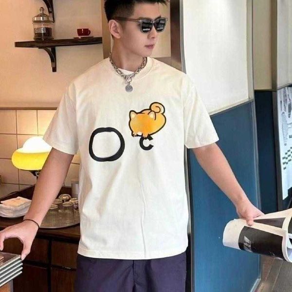 high version 23ss mens t shirt summer puppy letter print short sleeved shirt designer t shirt men women round neck cotton tee, White;black
high version 23ss mens t shirt summer puppy letter print short sleeved shirt designer t shirt men women round neck cotton tee, White;black
