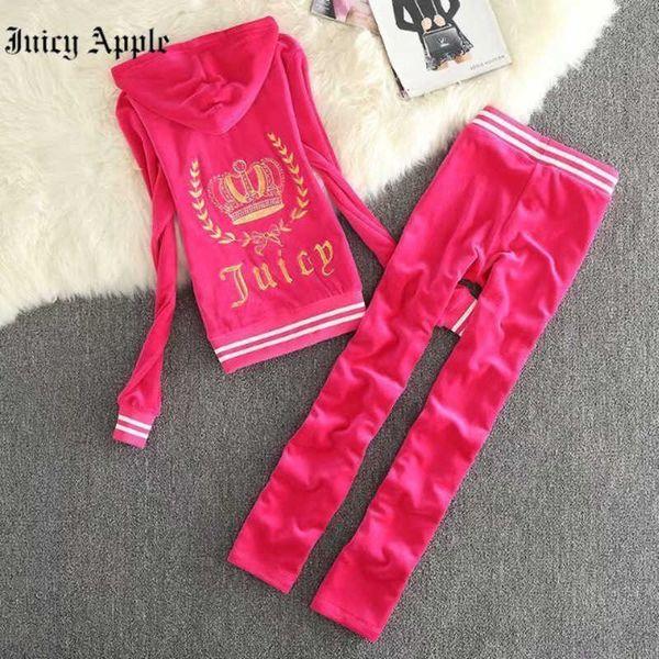 juicy apple tracksuit women two-piece running sets female embroidery sportswear women zip up long sleeve jacket and pants set, Gray
juicy apple tracksuit women two-piece running sets female embroidery sportswear women zip up long sleeve jacket and pants set, Gray
