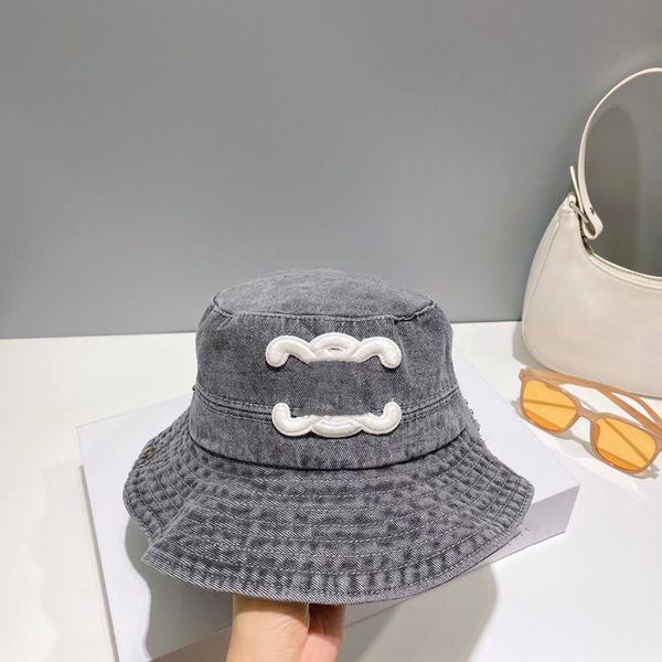 designer brand luxury bucket hat for men and women classic summer sun hat, Blue;gray
designer brand luxury bucket hat for men and women classic summer sun hat, Blue;gray