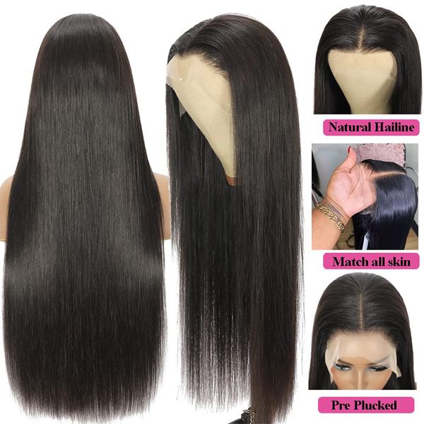 straight hd lace frontal wig 13x4 lace front human hair wigs pre plucked brazilian lace frontal wig, Black;brown
straight hd lace frontal wig 13x4 lace front human hair wigs pre plucked brazilian lace frontal wig, Black;brown