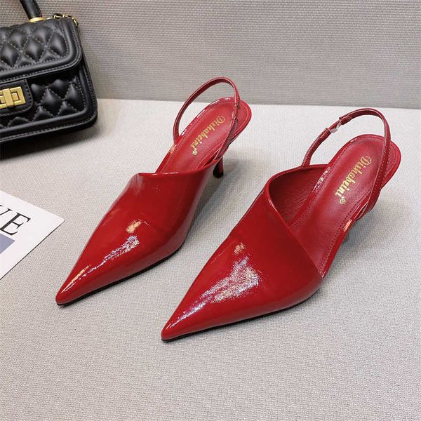 summer high heels slipper fashion dress party women pumps 2023 spring new close toe stiletto thin narrow band sandals 230511, Black
summer high heels slipper fashion dress party women pumps 2023 spring new close toe stiletto thin narrow band sandals 230511, Black