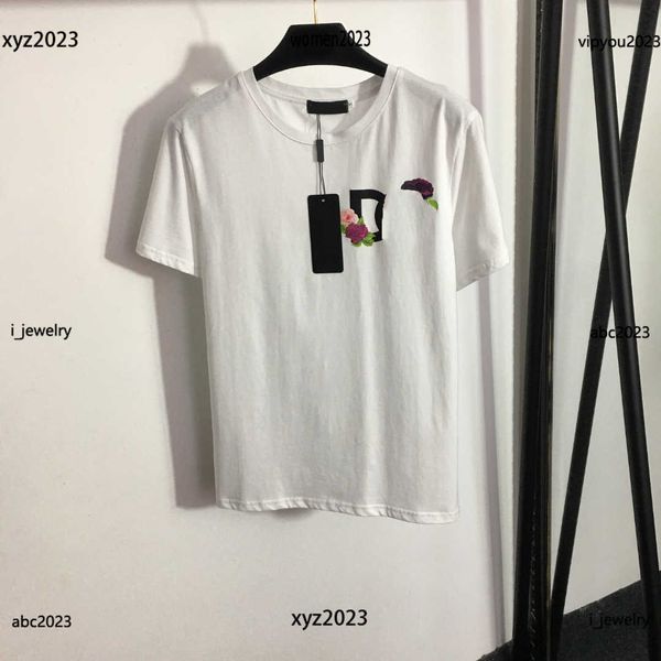 luxury fashion girl tees round neck woman t-shirt short sleeve letter flower print t shirt #multiple product, White
luxury fashion girl tees round neck woman t-shirt short sleeve letter flower print t shirt #multiple product, White