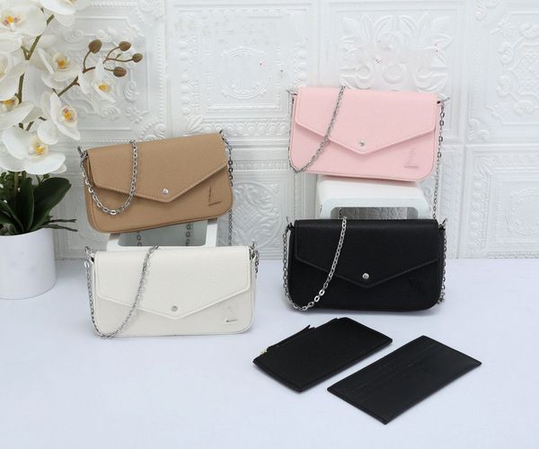 l luxury felicie pochette designer woman bag women handbag vernis shoulder bags chain cross body fashion purse
l luxury felicie pochette designer woman bag women handbag vernis shoulder bags chain cross body fashion purse