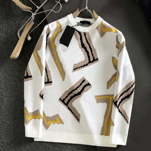 high end sweater european fashion brand autumn and winter new letter printing personalized warm knit sweater casual shirt versatile style, White;black
high end sweater european fashion brand autumn and winter new letter printing personalized warm knit sweater casual shirt versatile style, White;black