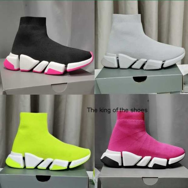 new knit socks shoes triple s mesh speed 2.0 trainer high race runners men and women designer sneaker casual trainers sneakers with box size, Black
new knit socks shoes triple s mesh speed 2.0 trainer high race runners men and women designer sneaker casual trainers sneakers with box size, Black