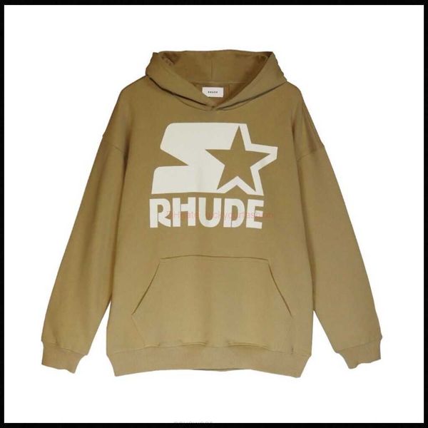 designer clothing mens sweatshirts hoodies american rhude hip hop casual personality high street college style versatile sweater, Black
designer clothing mens sweatshirts hoodies american rhude hip hop casual personality high street college style versatile sweater, Black