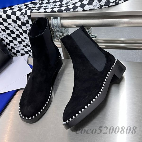 women ankle boots fashion vetvel preal women short boots round toe low heels women chelsea boot runway outfit party dress boots, Black;white
women ankle boots fashion vetvel preal women short boots round toe low heels women chelsea boot runway outfit party dress boots, Black;white