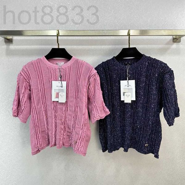 women's knits & tees designer summer new casual fashion versatile design sense round neck short sleeve knitwear for women 3ijo, White
women's knits & tees designer summer new casual fashion versatile design sense round neck short sleeve knitwear for women 3ijo, White