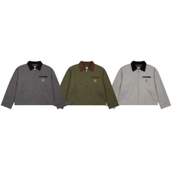 2023 men's jacket fashion brand carhart new washable old american detroit workwear canvas coat loose design585ess, Black;brown
2023 men's jacket fashion brand carhart new washable old american detroit workwear canvas coat loose design585ess, Black;brown