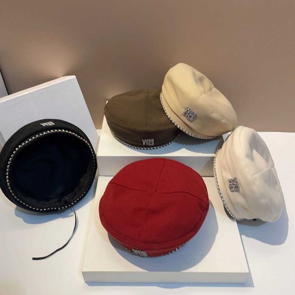 designer a wang luxury super winter new korean fashion diamond king beret online red versatile casual small painter hat, Blue;gray
designer a wang luxury super winter new korean fashion diamond king beret online red versatile casual small painter hat, Blue;gray