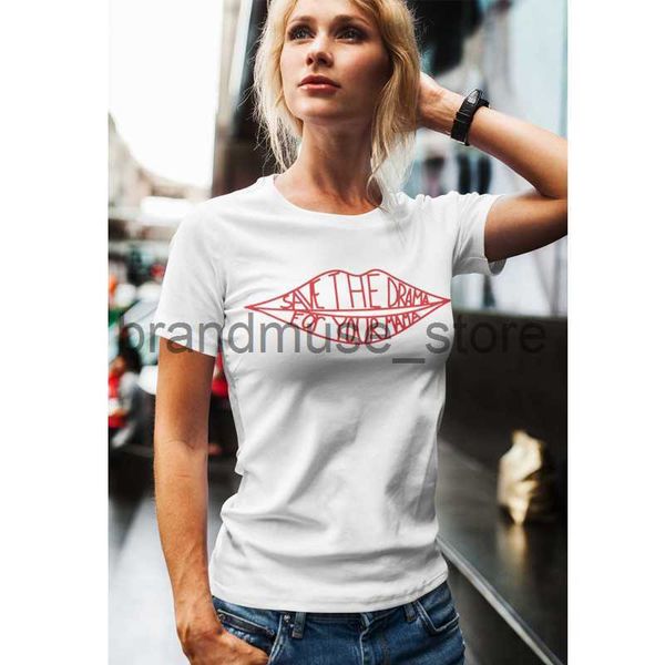 women's t-shirt save the drama for your mama t-shirt funny women feminist slogan tshirt casual summer short sleeve graphic mom life tee, White
women's t-shirt save the drama for your mama t-shirt funny women feminist slogan tshirt casual summer short sleeve graphic mom life tee, White