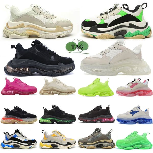 2023 triple s designer shoes for men women platform sneakers clear sole black white grey red pink blue royal neon trainers jogging walking
2023 triple s designer shoes for men women platform sneakers clear sole black white grey red pink blue royal neon trainers jogging walking