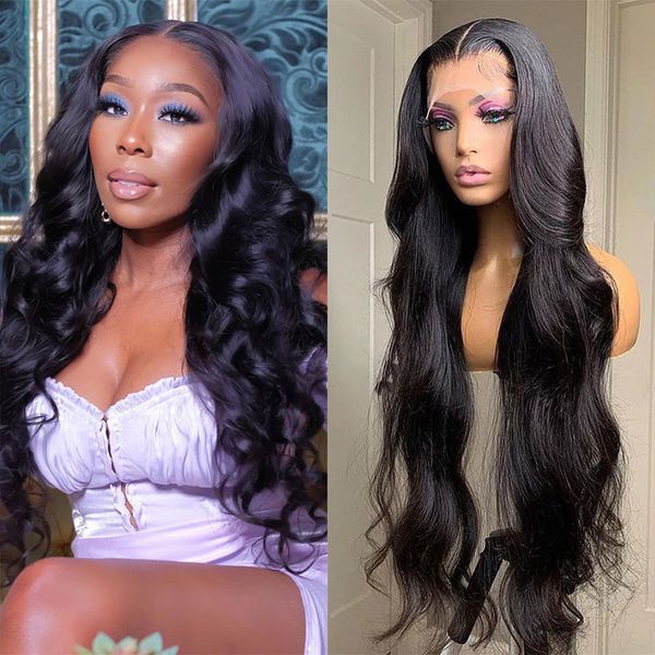 body wave lace front wig 13x4 lace frontal human hair wigs for women 30 32 inch brazilian hair 13x6 loose water wave closure wig, Black;brown
body wave lace front wig 13x4 lace frontal human hair wigs for women 30 32 inch brazilian hair 13x6 loose water wave closure wig, Black;brown